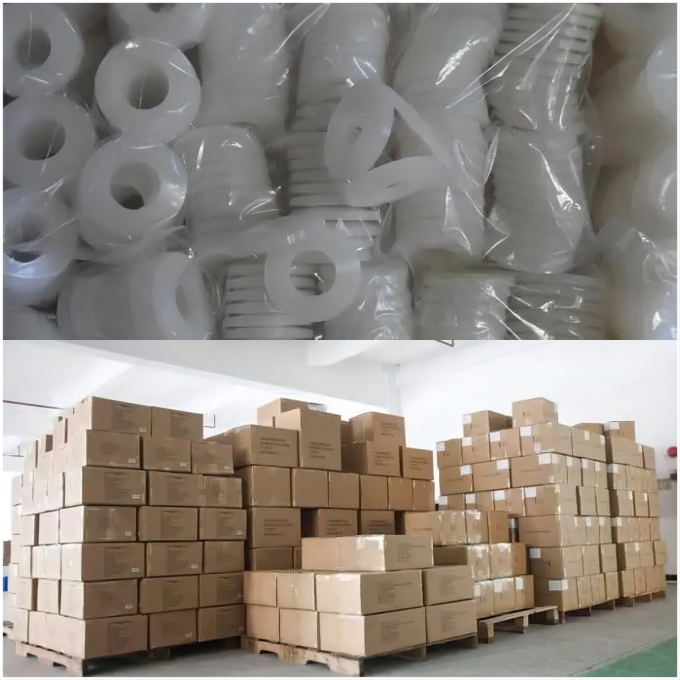 VMQ moderó la junta inofensiva resistente 1 de O Ring Silicone Rubber Gasket Physiologically